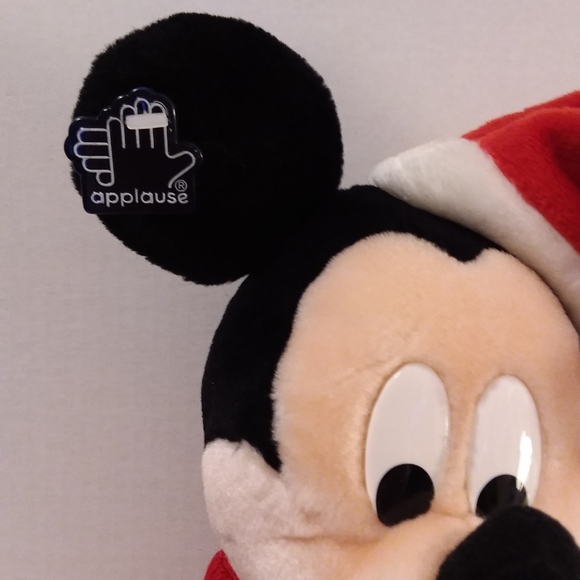 Christmas Mickey Mouse Vintage Disney Plush - Picture 3 of 5